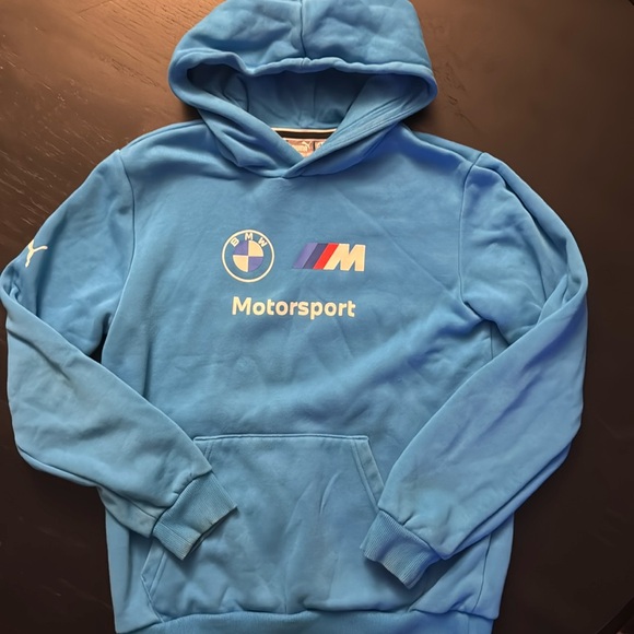Puma BMW hooded sweater size L - Picture 1 of 4